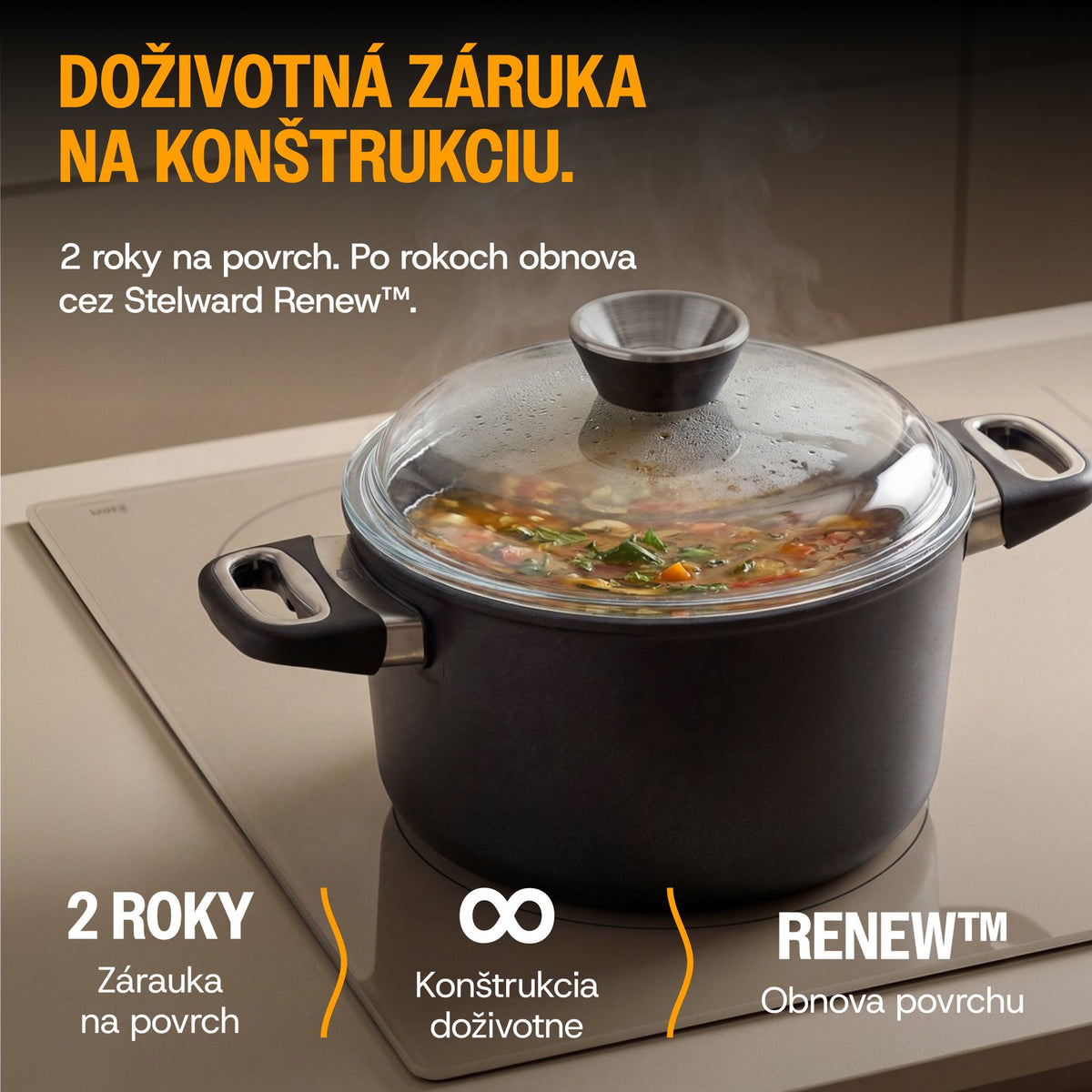 Nepriľnavý hrniec 24 cm
